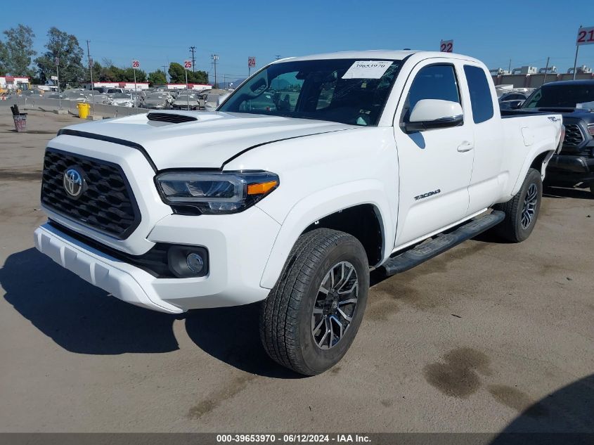 2022 Toyota Tacoma Trd Sport VIN: 3TYRZ5CN3NT018602 Lot: 39653970