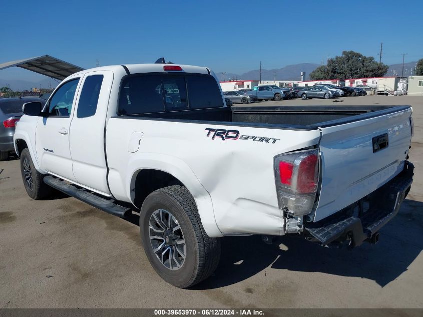 2022 Toyota Tacoma Trd Sport VIN: 3TYRZ5CN3NT018602 Lot: 39653970