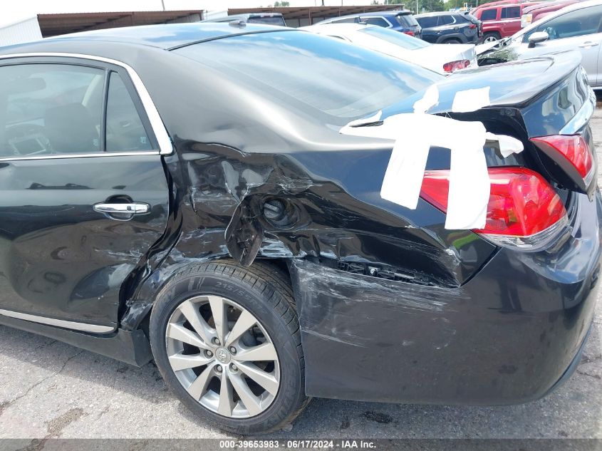 2011 Toyota Avalon Limited VIN: 4T1BK3DB6BU435984 Lot: 39653983