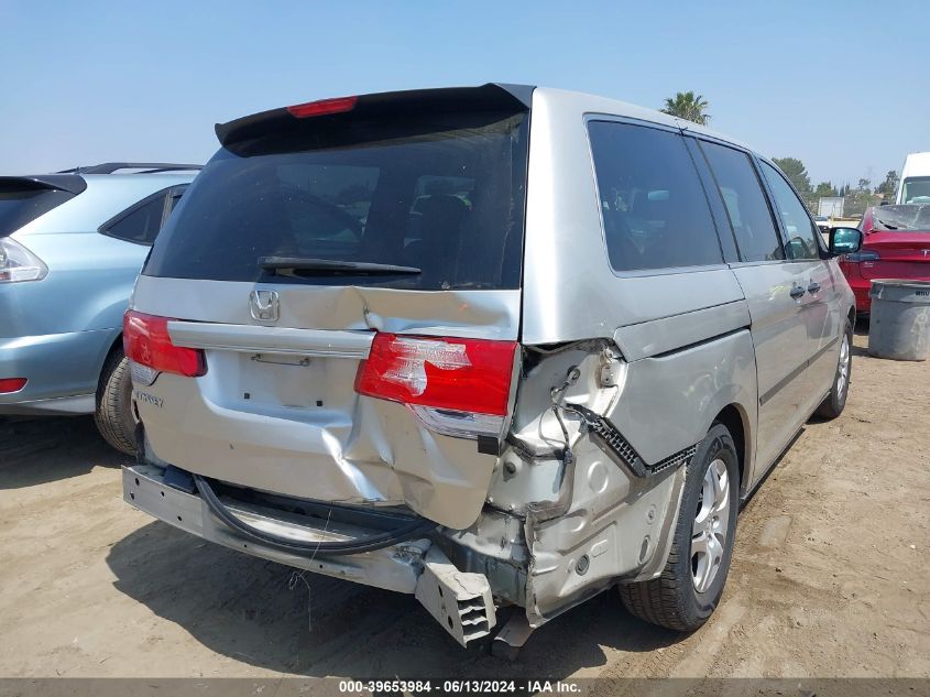 2008 Honda Odyssey Lx VIN: 5FNRL38238B033903 Lot: 39653984