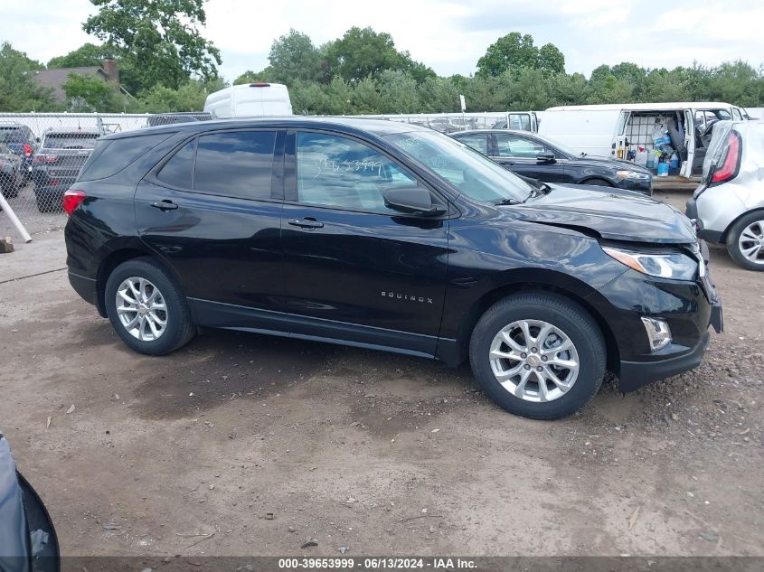 2019 Chevrolet Equinox Ls VIN: 2GNAXHEV3K6231253 Lot: 39653999
