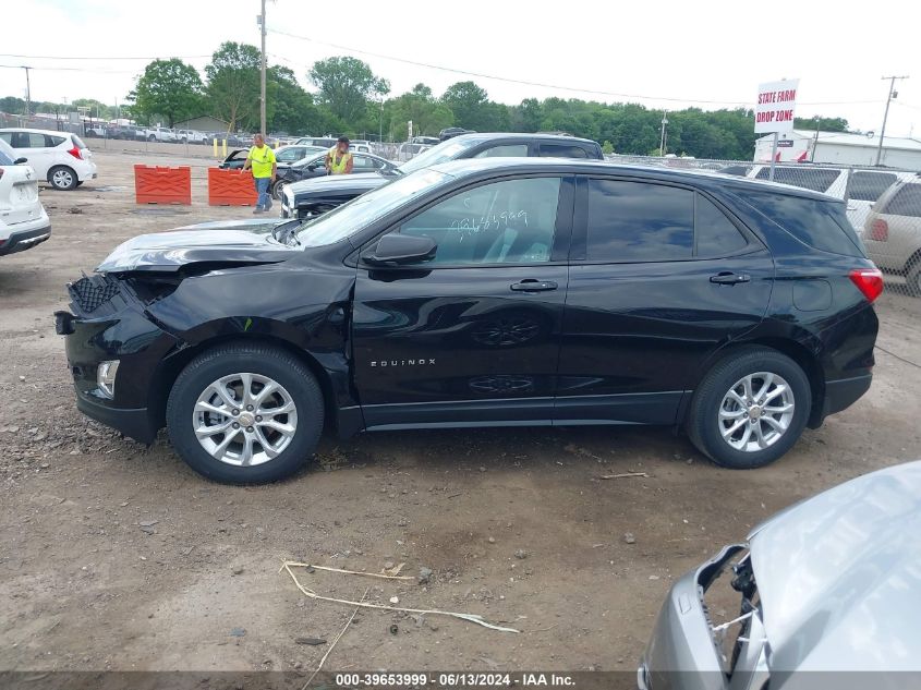 2019 Chevrolet Equinox Ls VIN: 2GNAXHEV3K6231253 Lot: 39653999