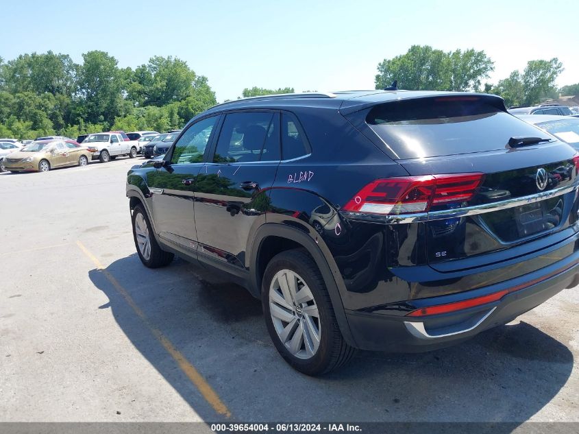 2022 Volkswagen Atlas Cross Sport 2.0T Se W/Technology VIN: 1V2HC2CA2NC230024 Lot: 39654004