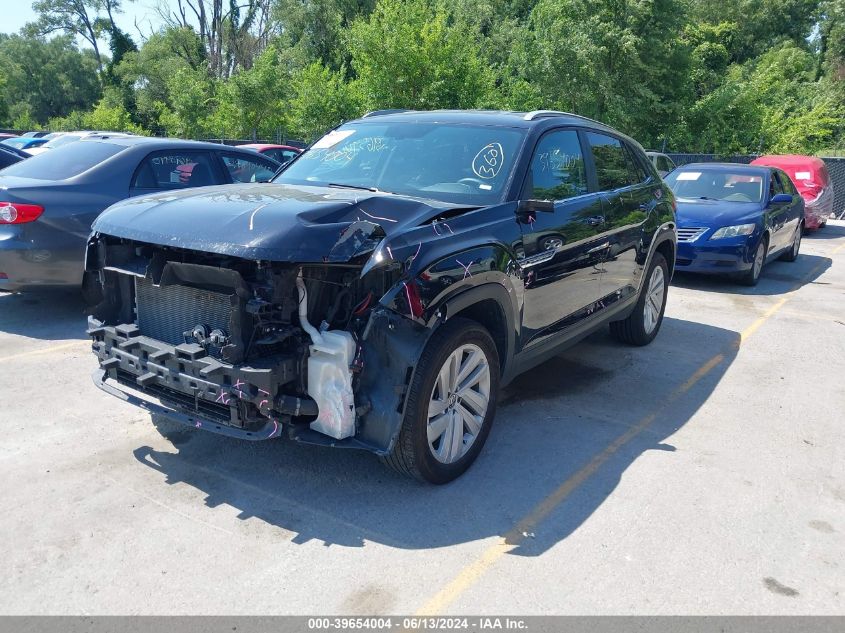 2022 Volkswagen Atlas Cross Sport 2.0T Se W/Technology VIN: 1V2HC2CA2NC230024 Lot: 39654004