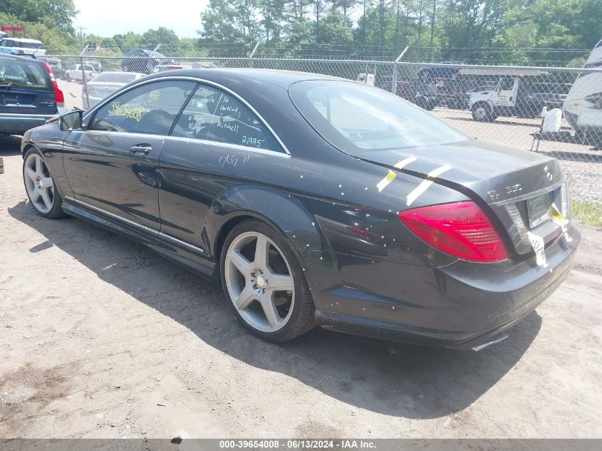 WDDEJ9EB1DA030924 | 2013 MERCEDES-BENZ CL 550