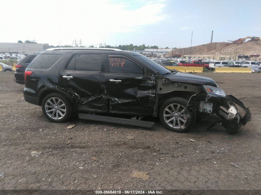 2017 Ford Explorer Limited VIN: 1FM5K8F8XHGE42830 Lot: 39654018