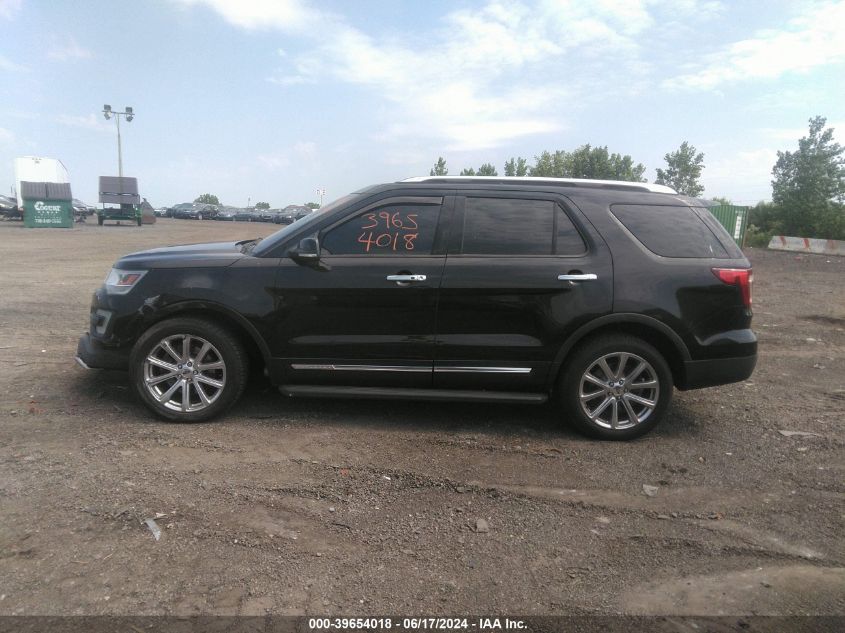 2017 Ford Explorer Limited VIN: 1FM5K8F8XHGE42830 Lot: 39654018