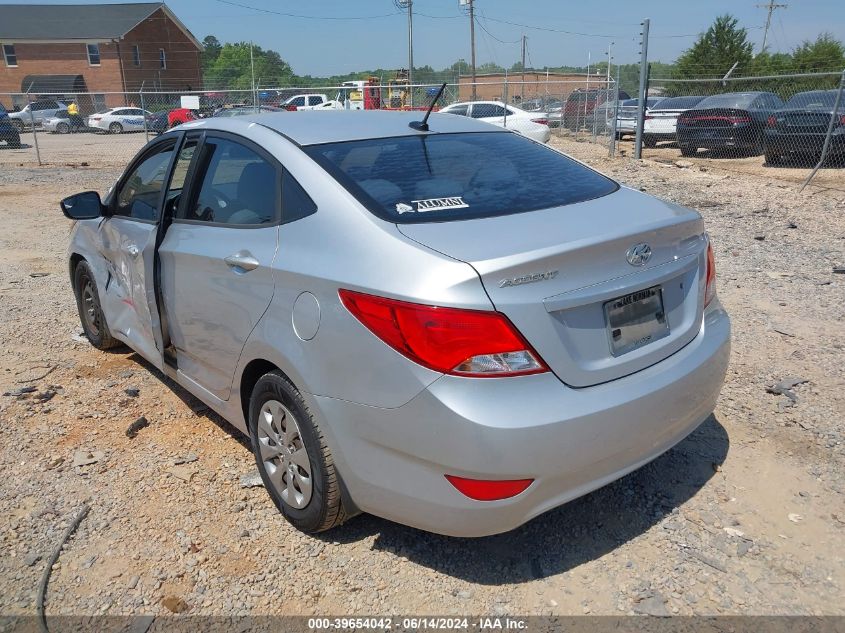 2016 Hyundai Accent Se VIN: KMHCT4AE4GU077944 Lot: 39654042