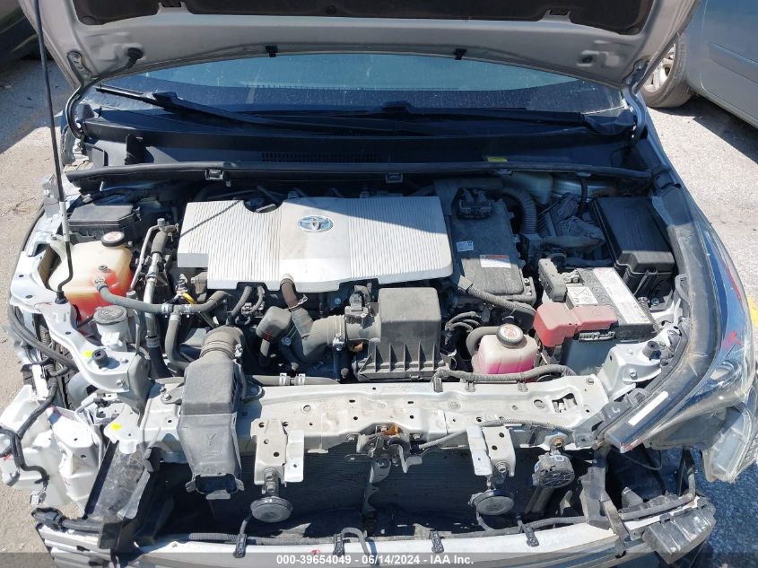 2018 Toyota Prius Two VIN: JTDKBRFU5J3603656 Lot: 39654049