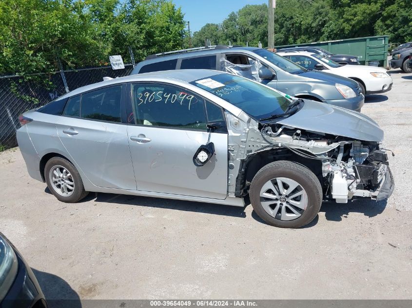 2018 Toyota Prius Two VIN: JTDKBRFU5J3603656 Lot: 39654049