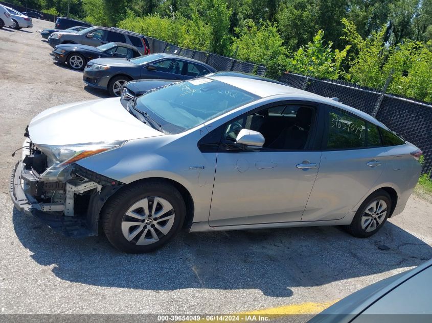 2018 Toyota Prius Two VIN: JTDKBRFU5J3603656 Lot: 39654049