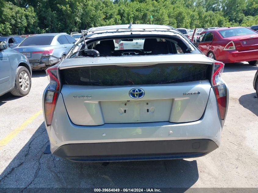 2018 Toyota Prius Two VIN: JTDKBRFU5J3603656 Lot: 39654049