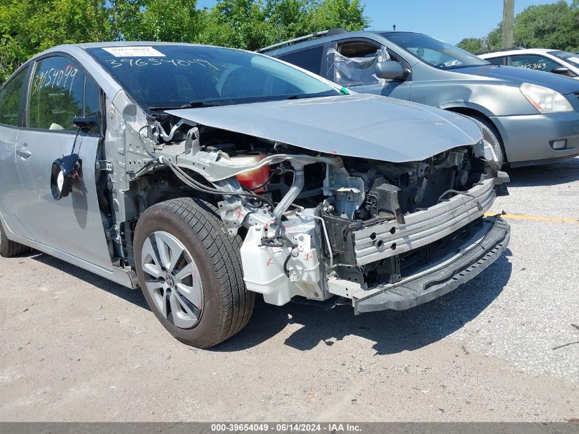 2018 Toyota Prius Two VIN: JTDKBRFU5J3603656 Lot: 39654049