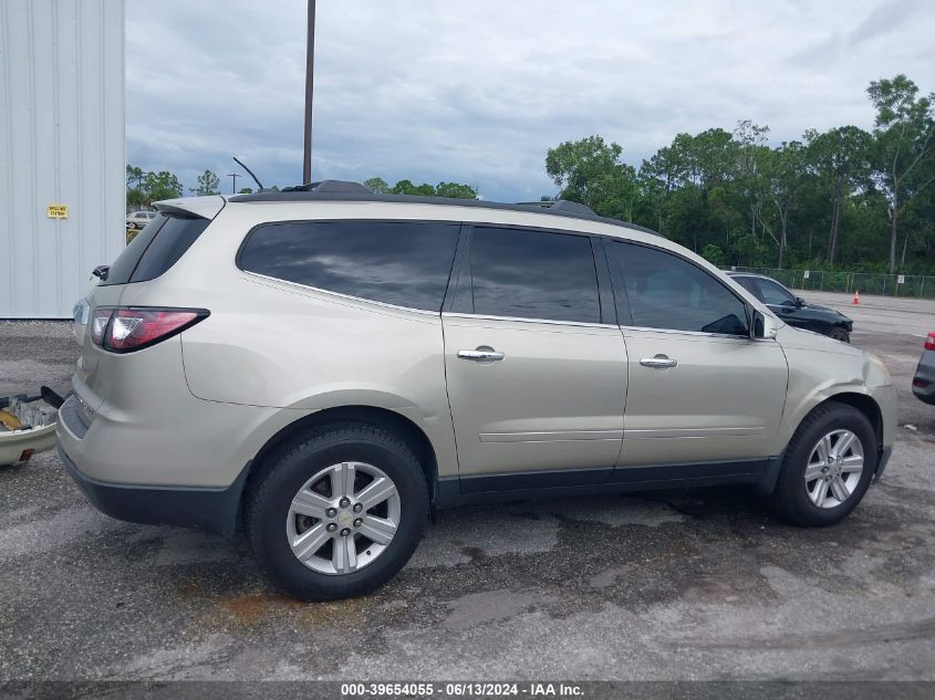 2013 Chevrolet Traverse Lt VIN: 1GNKRJKD1DJ104007 Lot: 39654055