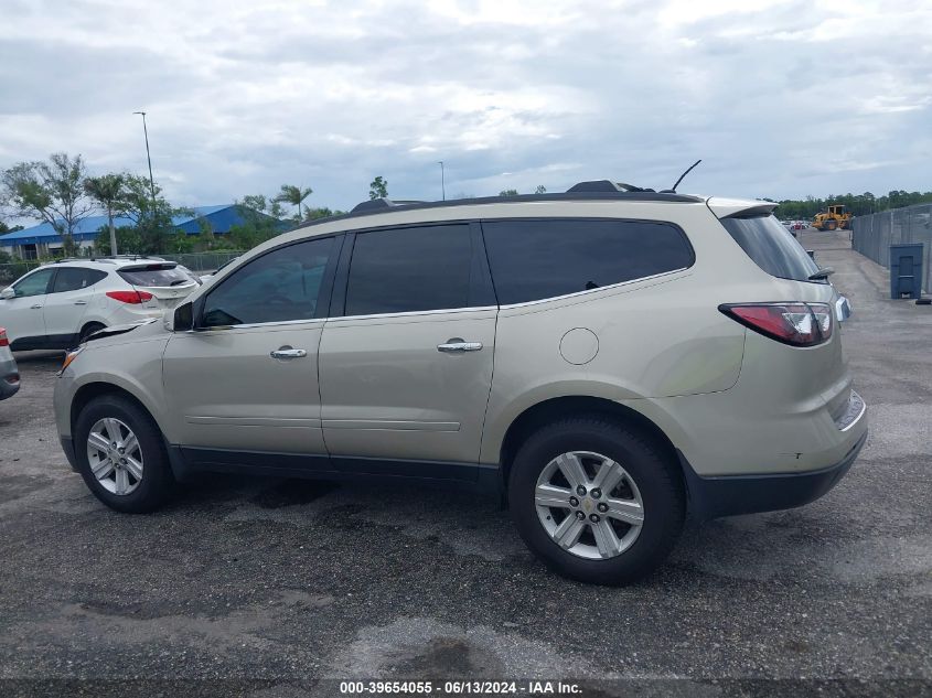 2013 Chevrolet Traverse Lt VIN: 1GNKRJKD1DJ104007 Lot: 39654055