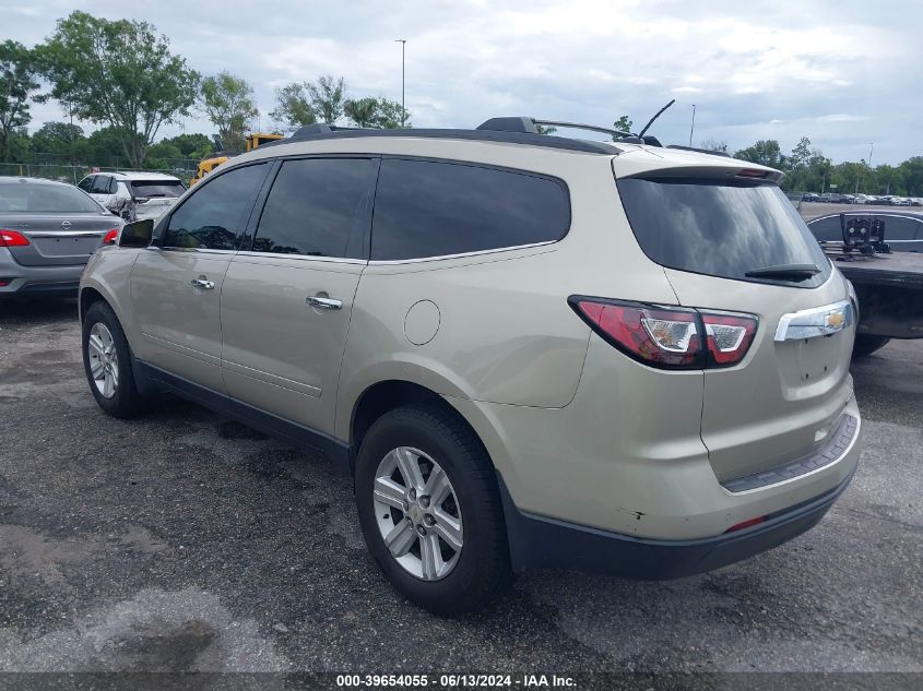 2013 Chevrolet Traverse Lt VIN: 1GNKRJKD1DJ104007 Lot: 39654055