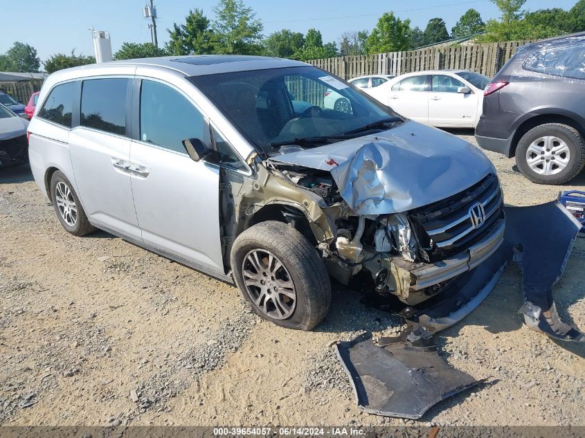 2012 Honda Odyssey Ex-L VIN: 5FNRL5H60CB087862 Lot: 39654057