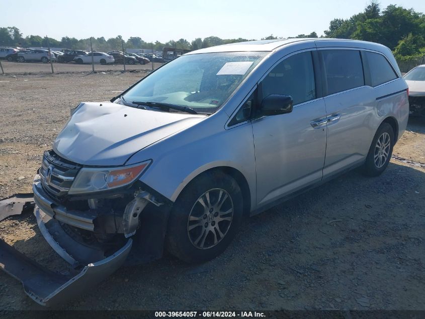 2012 Honda Odyssey Ex-L VIN: 5FNRL5H60CB087862 Lot: 39654057