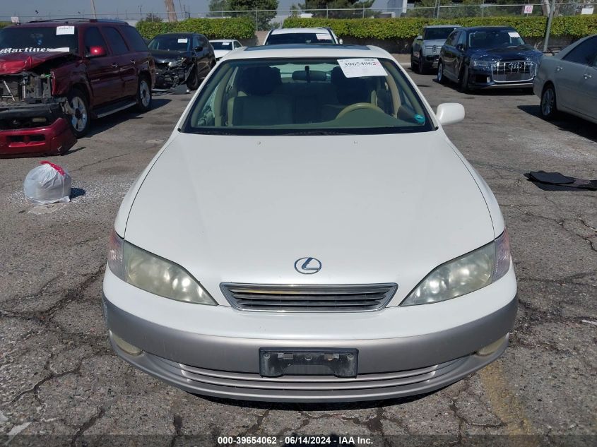 1998 Lexus Es 300 VIN: JT8BF28G1W0120580 Lot: 39654062