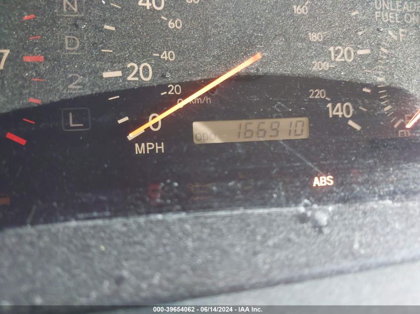 1998 Lexus Es 300 VIN: JT8BF28G1W0120580 Lot: 39654062