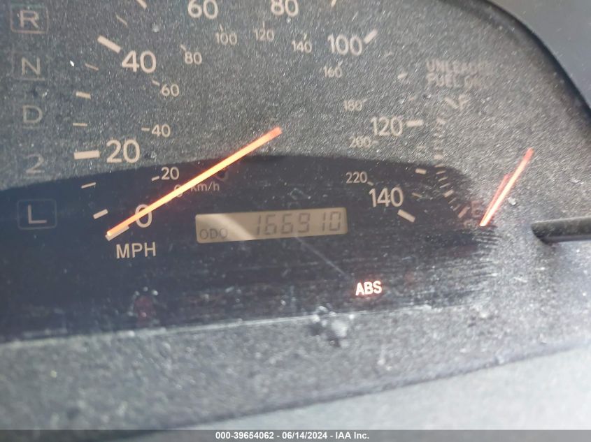 1998 Lexus Es 300 VIN: JT8BF28G1W0120580 Lot: 39654062