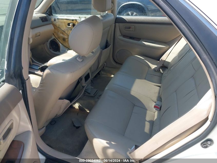 1998 Lexus Es 300 VIN: JT8BF28G1W0120580 Lot: 39654062