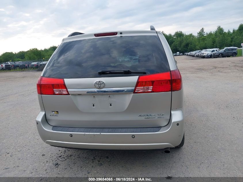 2005 Toyota Sienna Xle Limited VIN: 5TDBA22C35S040635 Lot: 39654065