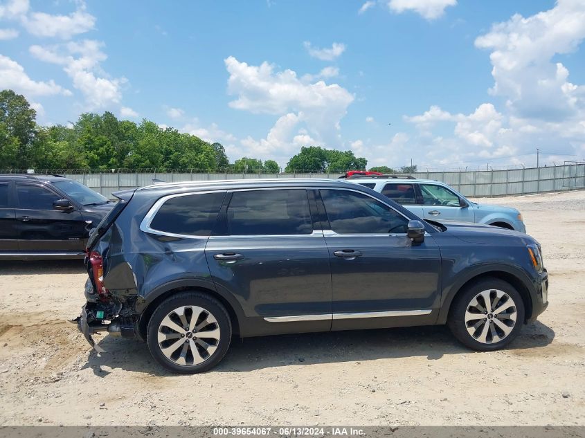 2022 Kia Telluride Ex VIN: 5XYP34HC2NG312706 Lot: 39654067