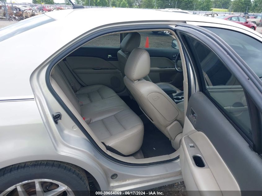 2010 Ford Fusion Sel VIN: 3FAHP0JA5AR180797 Lot: 39654069