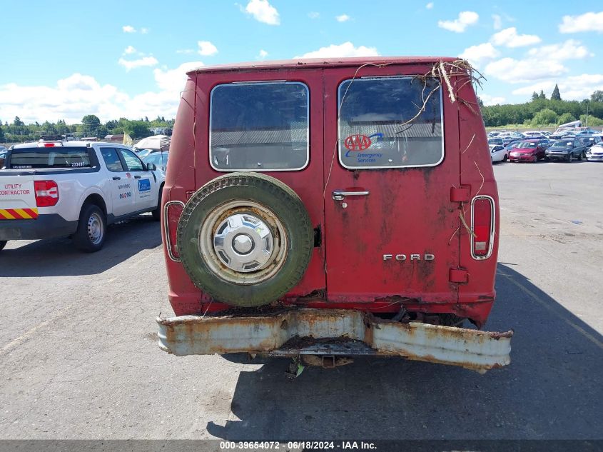 1981 Ford Econoline E250 Van VIN: 2FTEE24F0BBA08327 Lot: 39654072