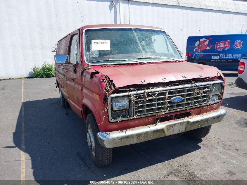 1981 Ford Econoline E250 Van VIN: 2FTEE24F0BBA08327 Lot: 39654072