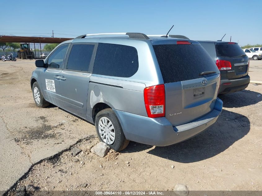 2011 Kia Sedona Lx VIN: KNDMG4C74B6376021 Lot: 39654110