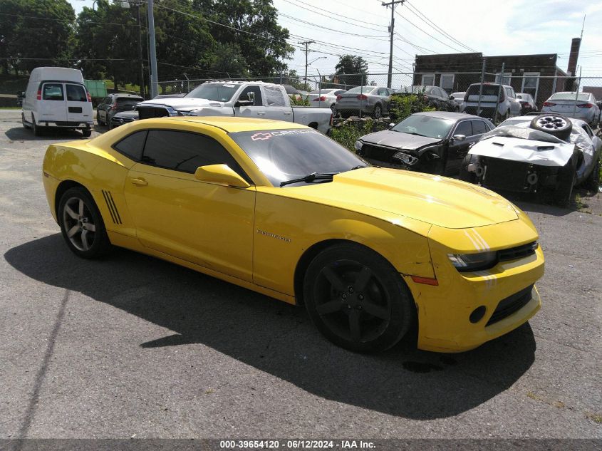 2015 Chevrolet Camaro 1Lt VIN: 2G1FD1E36F9190627 Lot: 39654120