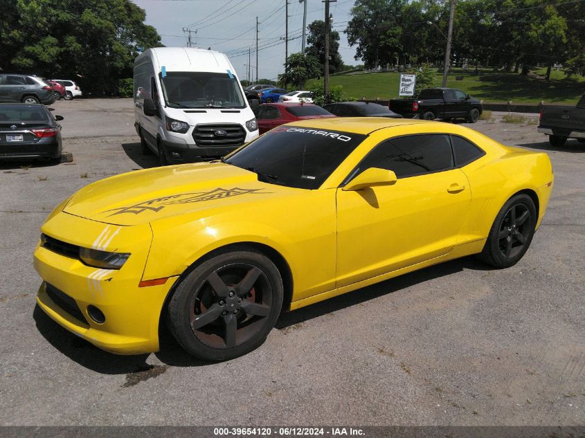 2015 Chevrolet Camaro 1Lt VIN: 2G1FD1E36F9190627 Lot: 39654120