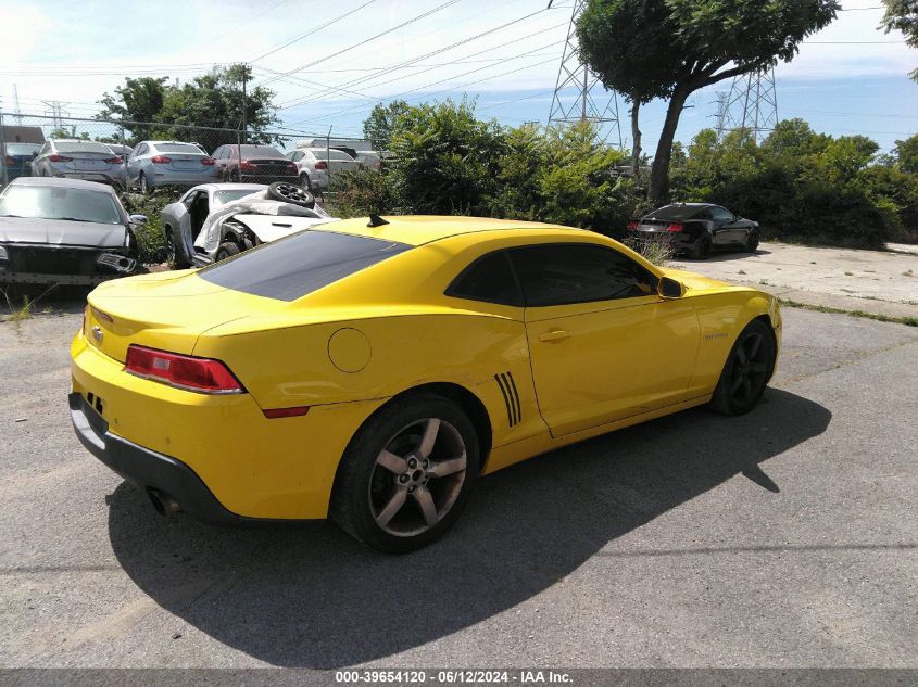 2015 Chevrolet Camaro 1Lt VIN: 2G1FD1E36F9190627 Lot: 39654120