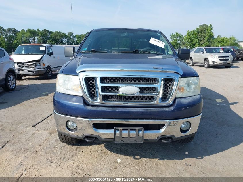 2007 Ford F-150 Fx4/Lariat/Xlt VIN: 1FTPW14V07FB15665 Lot: 39654128
