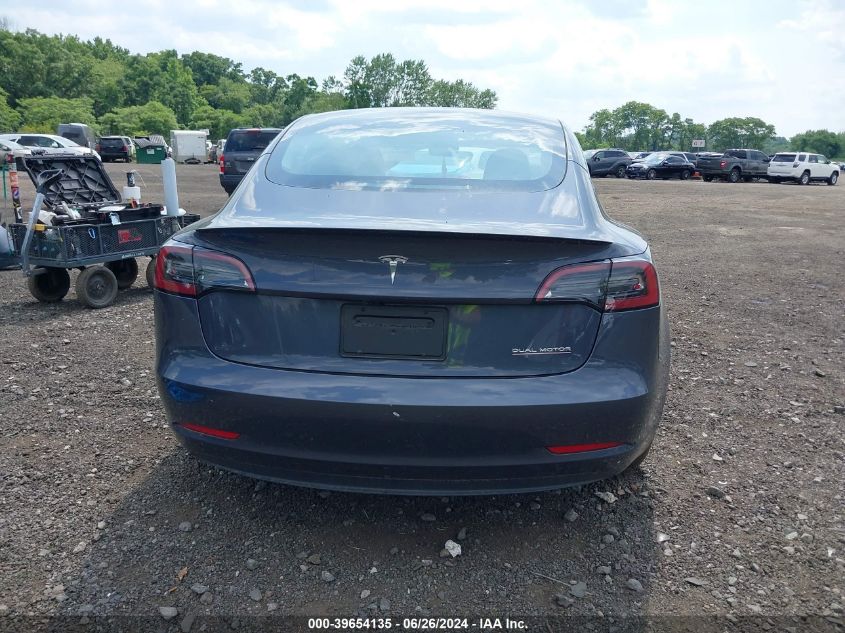 2023 Tesla Model 3 Performance Dual Motor All-Wheel Drive VIN: 5YJ3E1EC9PF636712 Lot: 39654135