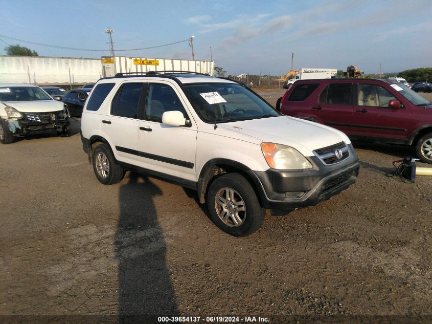 2003 Honda Cr-V Ex VIN: JHLRD78813C002022 Lot: 39654137