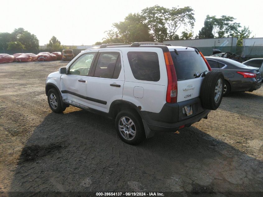 2003 Honda Cr-V Ex VIN: JHLRD78813C002022 Lot: 39654137