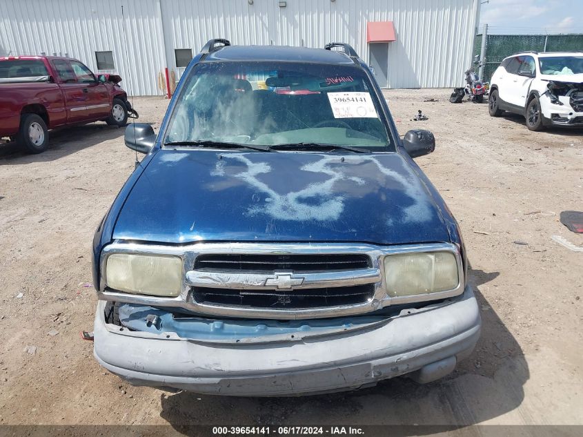 2003 Chevrolet Tracker Hard Top Base VIN: 2CNBE13C736931964 Lot: 39654141