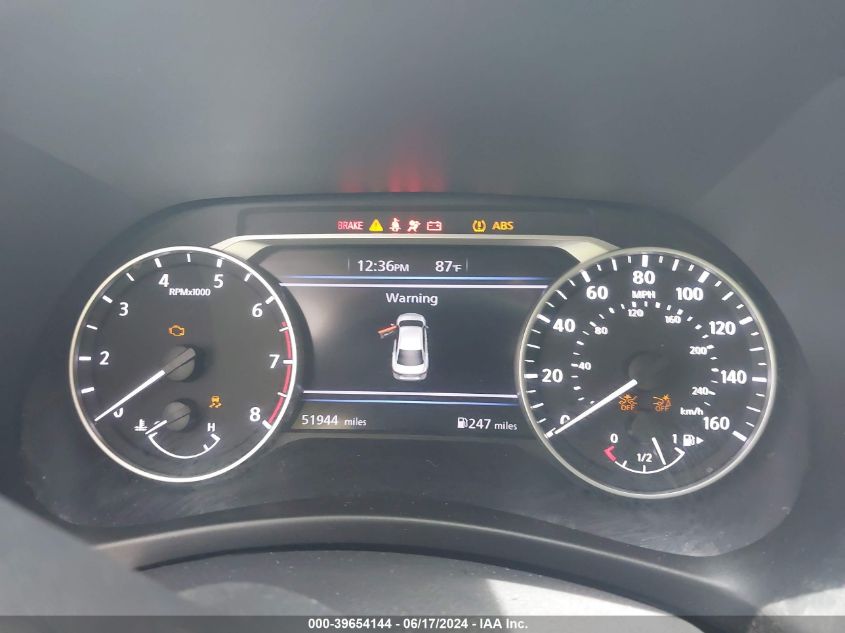 2020 Nissan Sentra Sv Xtronic Cvt VIN: 3N1AB8CV4LY302344 Lot: 39654144