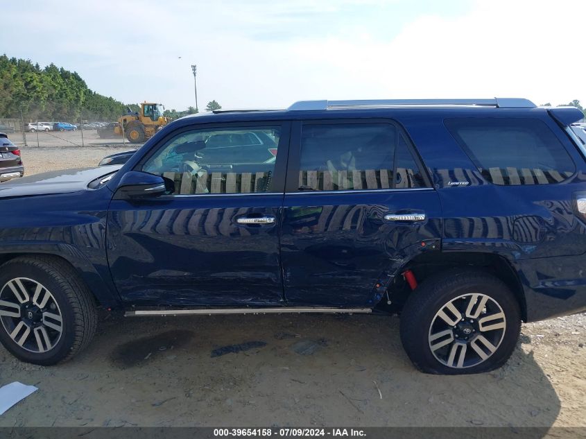 2024 Toyota 4Runner Limited VIN: JTEKU5JR4R6237670 Lot: 39654158