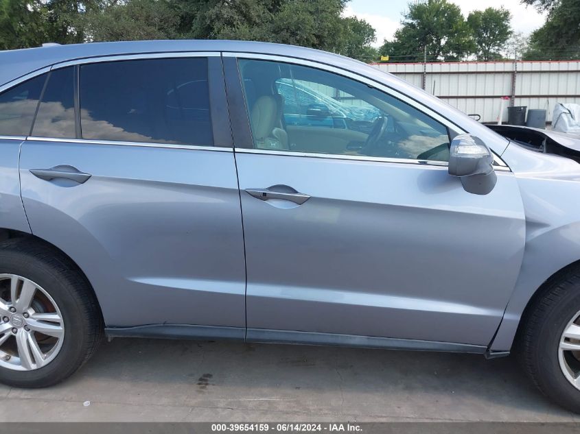 2013 Acura Rdx VIN: 5J8TB3H33DL006968 Lot: 39654159