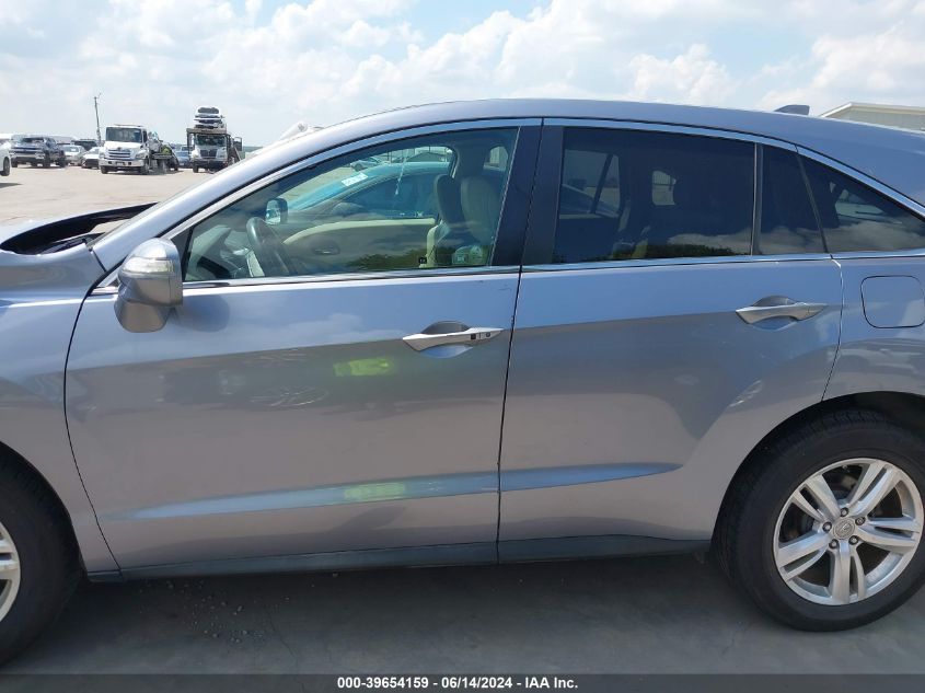 2013 Acura Rdx VIN: 5J8TB3H33DL006968 Lot: 39654159