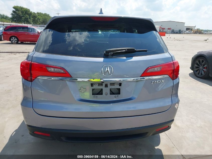 2013 Acura Rdx VIN: 5J8TB3H33DL006968 Lot: 39654159