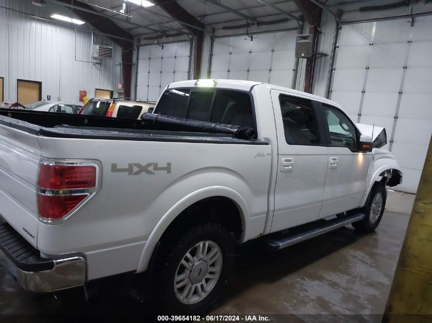 2011 Ford F-150 Lariat VIN: 1FTFW1EF3BFD39928 Lot: 39654182
