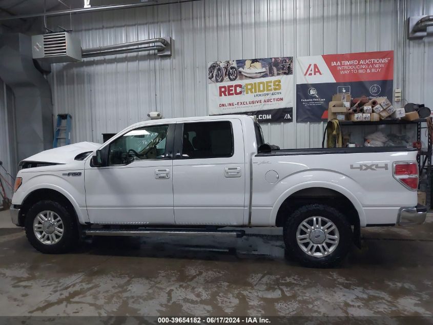 2011 Ford F-150 Lariat VIN: 1FTFW1EF3BFD39928 Lot: 39654182