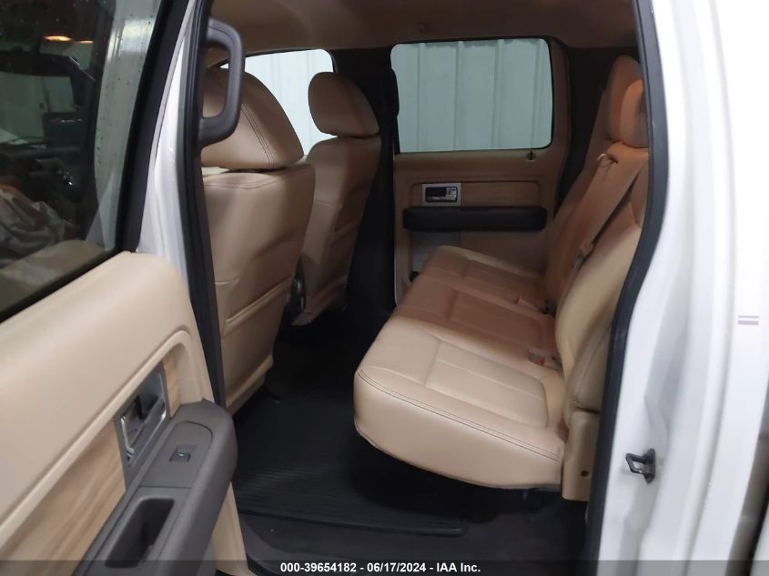 2011 Ford F-150 Lariat VIN: 1FTFW1EF3BFD39928 Lot: 39654182