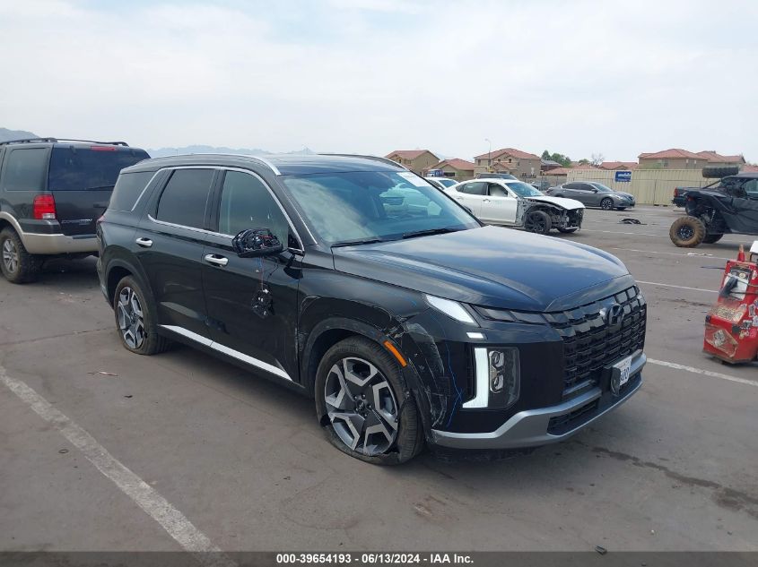 2024 Hyundai Palisade Limited VIN: KM8R5DGE9RU708427 Lot: 39654193