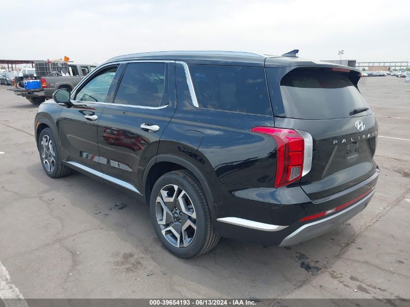 2024 Hyundai Palisade Limited VIN: KM8R5DGE9RU708427 Lot: 39654193